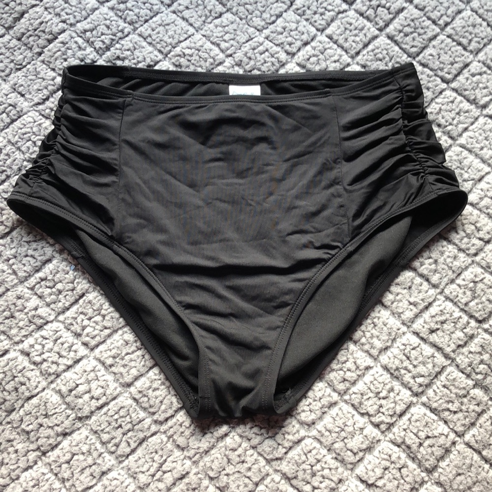 high waisted swim bottoms